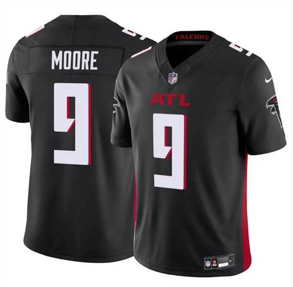 Youth Atlanta Falcons #9 Rondale Moore Black 2023 F.U.S.E. Vapor Untouchable Limited Stitched Jersey Dzhi